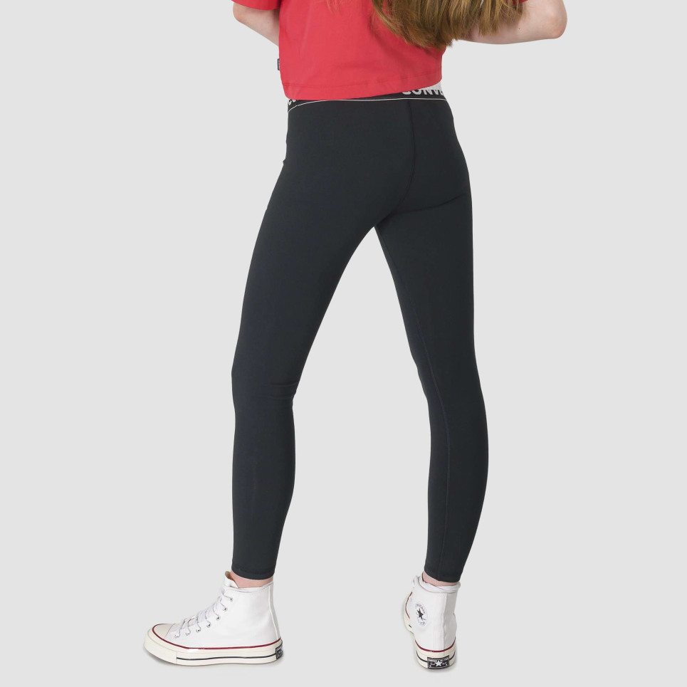 CONVERSE WORDMARK LEGGING-L-Black