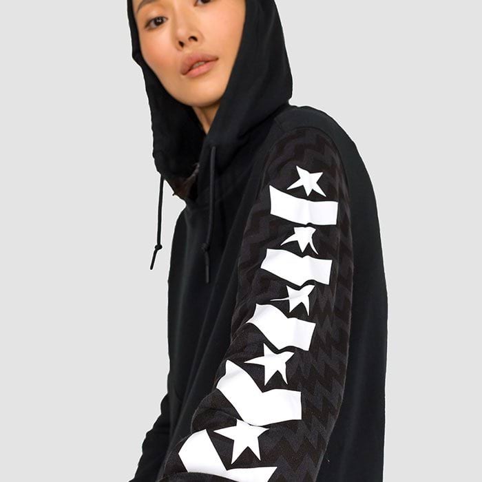 VOLTAGE PO HOODIE-L-Black