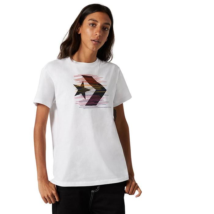 T-SHIRT CONVERSE RAINBOW THREAD ICON REMIX TEE