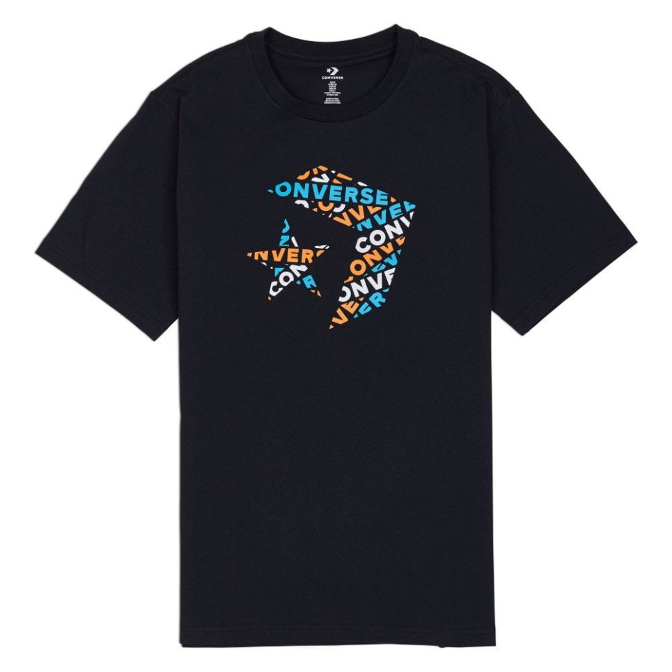 CONVERSE TRI FILL SS TEE-L-black