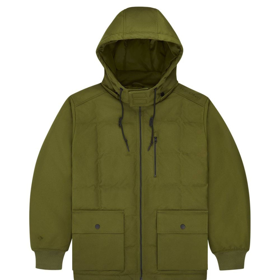 CONVERSE DOWN MID JACKET-L-green