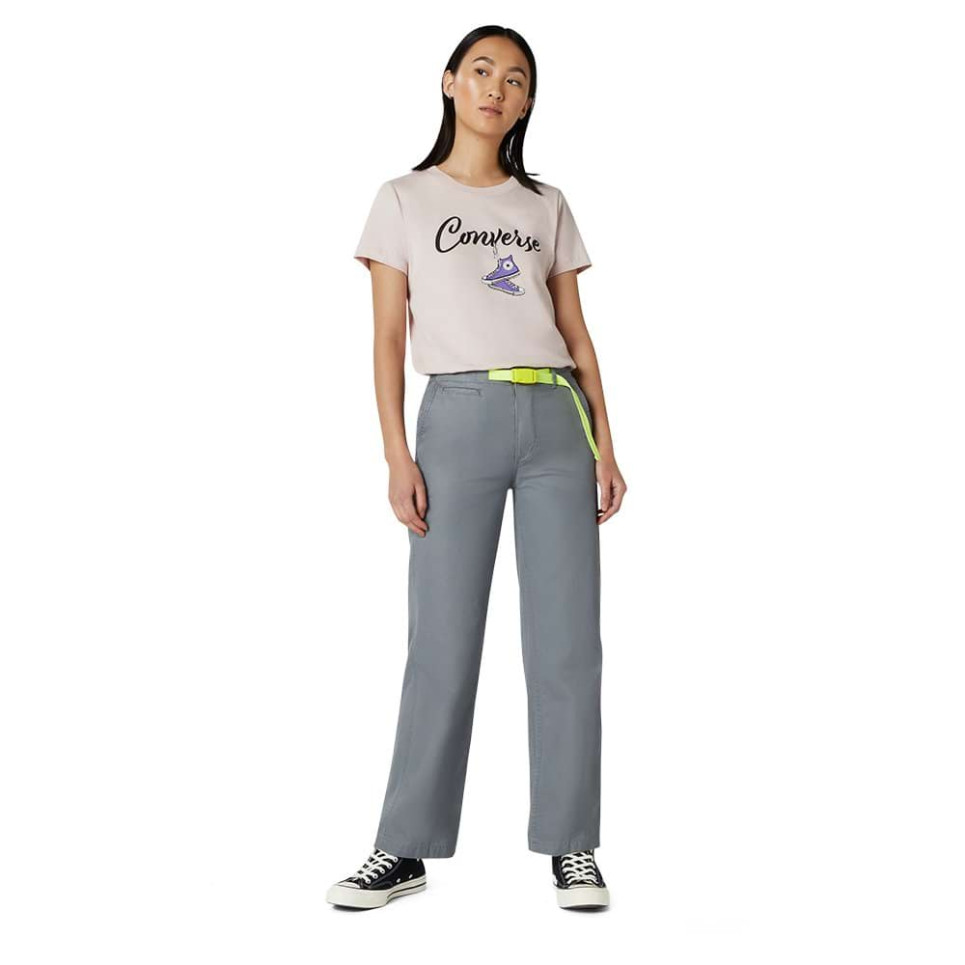 Wide Leg Woven Pant-10-grey