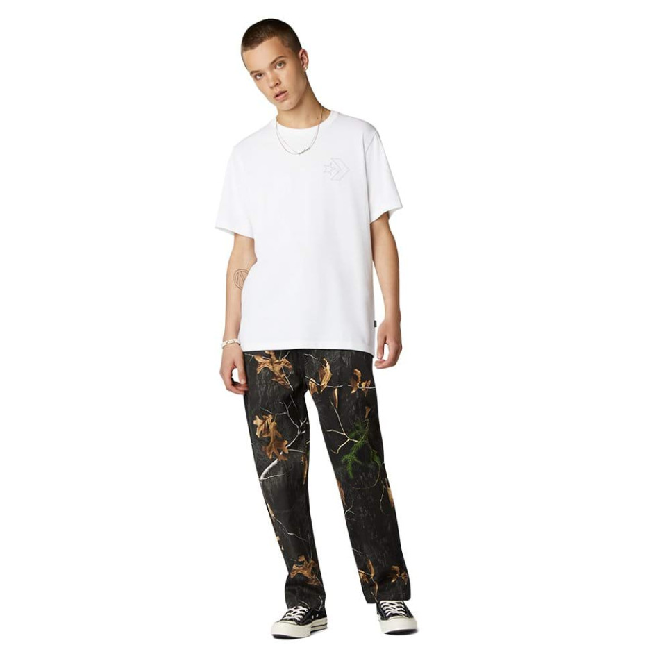Court Lock Up SS Tee-L-white