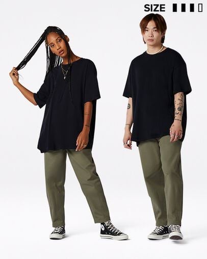 Shapes Box Tee-Black-I