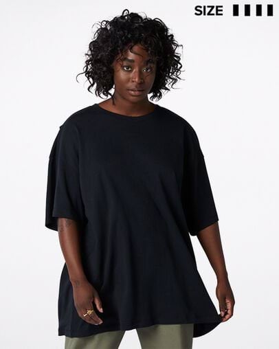 Shapes Box Tee-Black-I