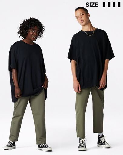 Shapes Box Tee-Black-I