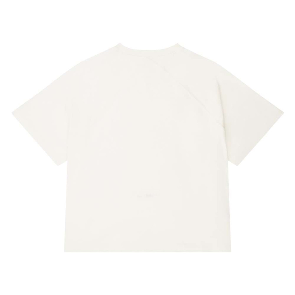 Shapes Triangle Raglan Tee-Bone-I