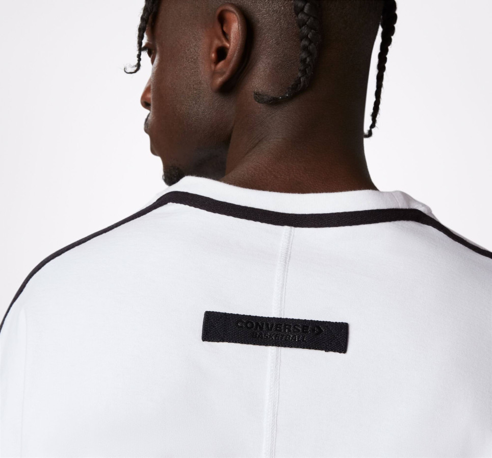 Crossover Tee-L-white
