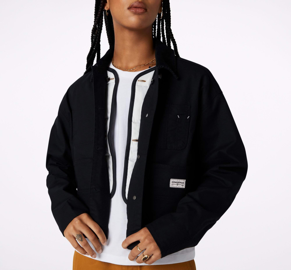 Utility Coat-L-black