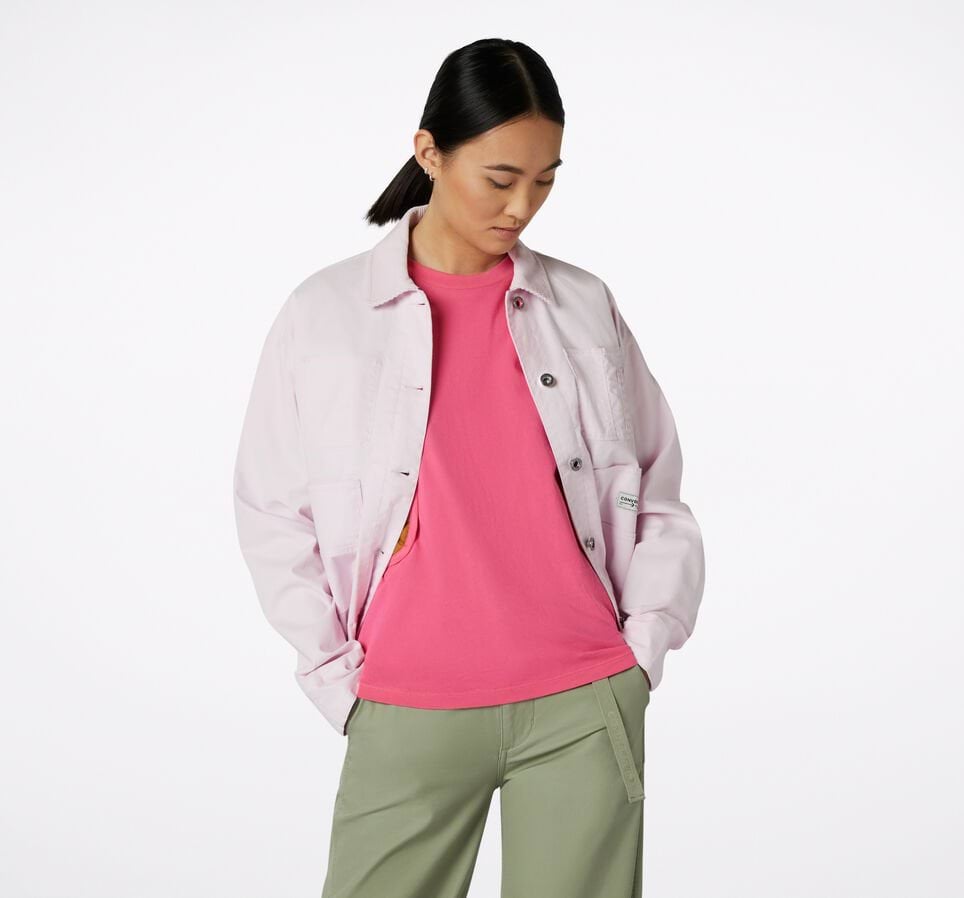Utility Coat-L-pink