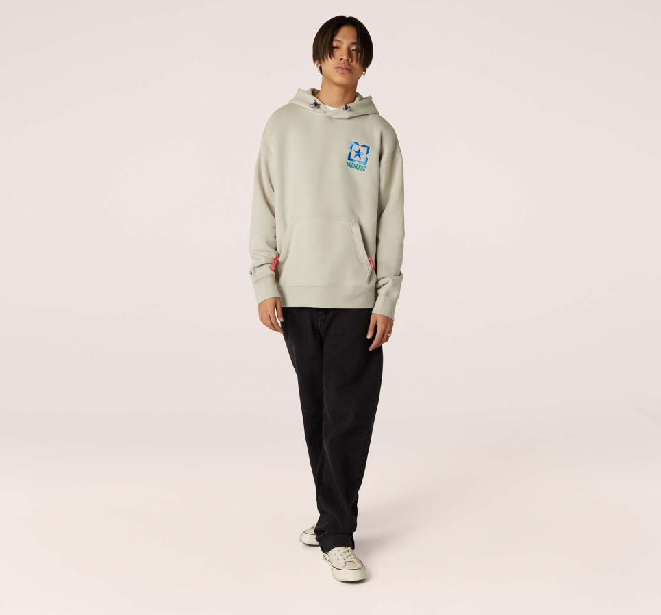 Alt-Terrain Pullover Hoodie-L-beige