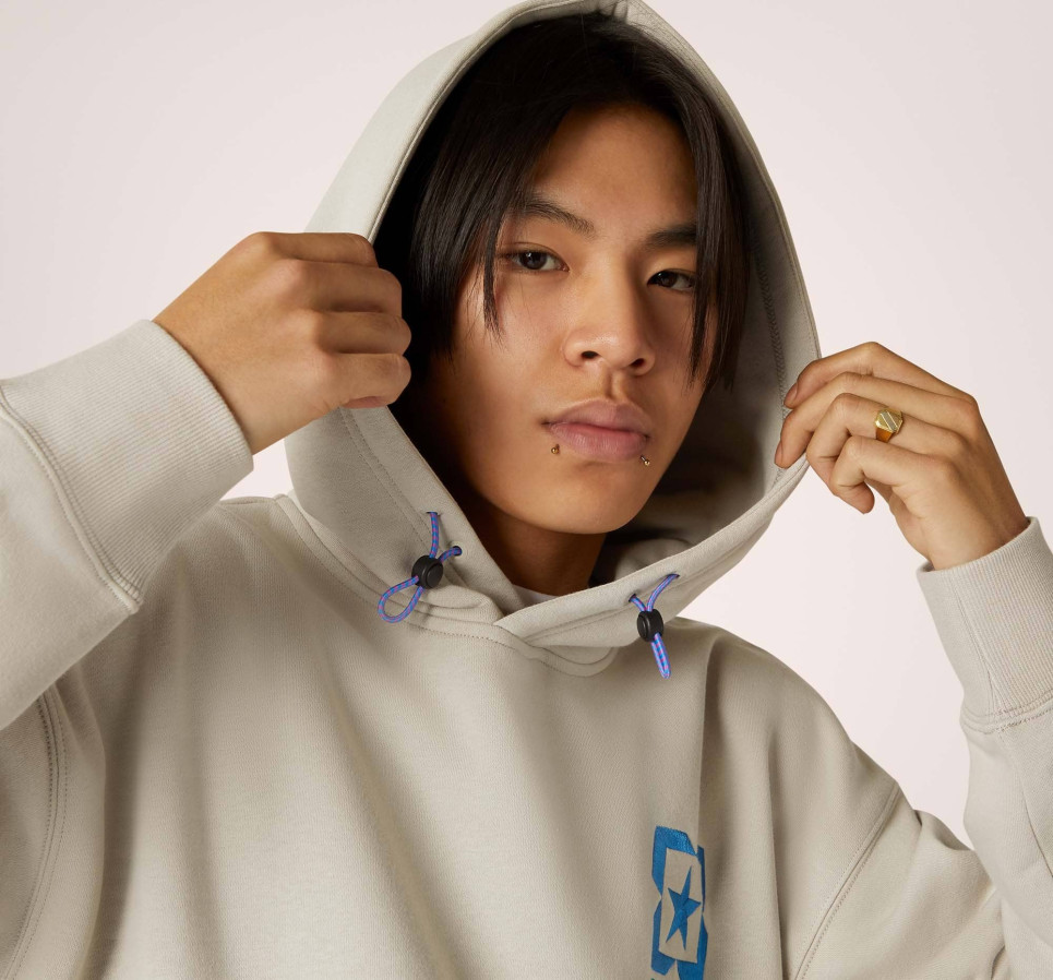 Alt-Terrain Pullover Hoodie-L-beige