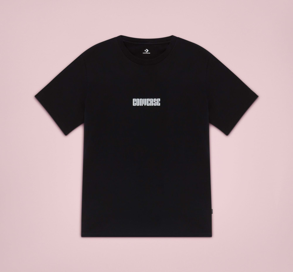Star Chevron Box Short Sleeve Tee-L-black