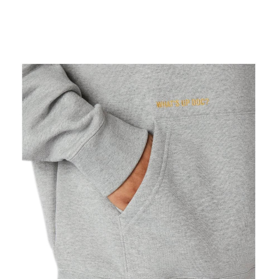 Bugs Bunny x Converse Fashion Pull Over Hoodie-Grey-S