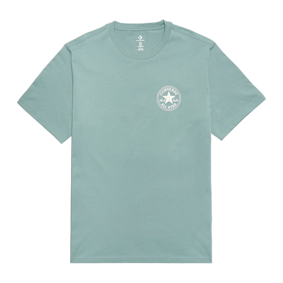 Puffed Chuck Patch Short Sleeve Tee-L-light green