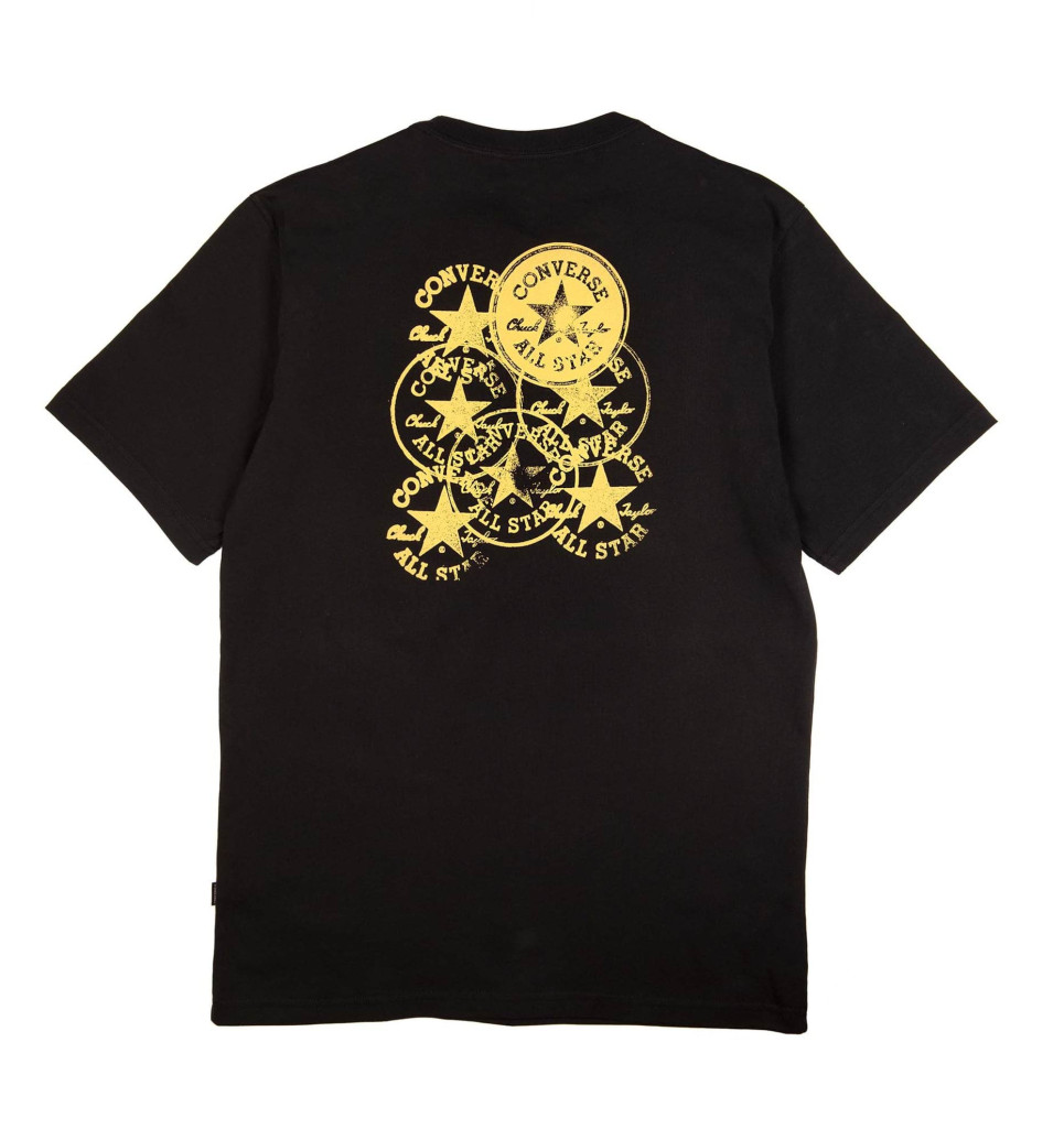Koszulka Stamped Chuck Patch Tee-Black-S