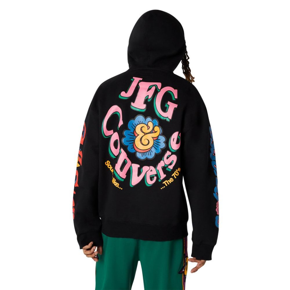 Converse x Joe Freshgoods Hoodie-Black-S