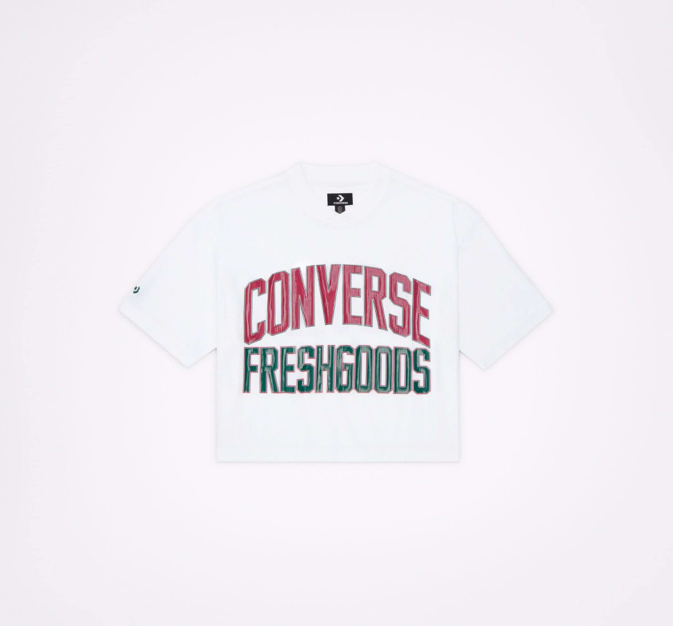 JFG x Converse Football Top White-White-S
