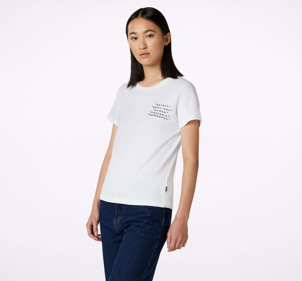 Empowerment Tee-L-white