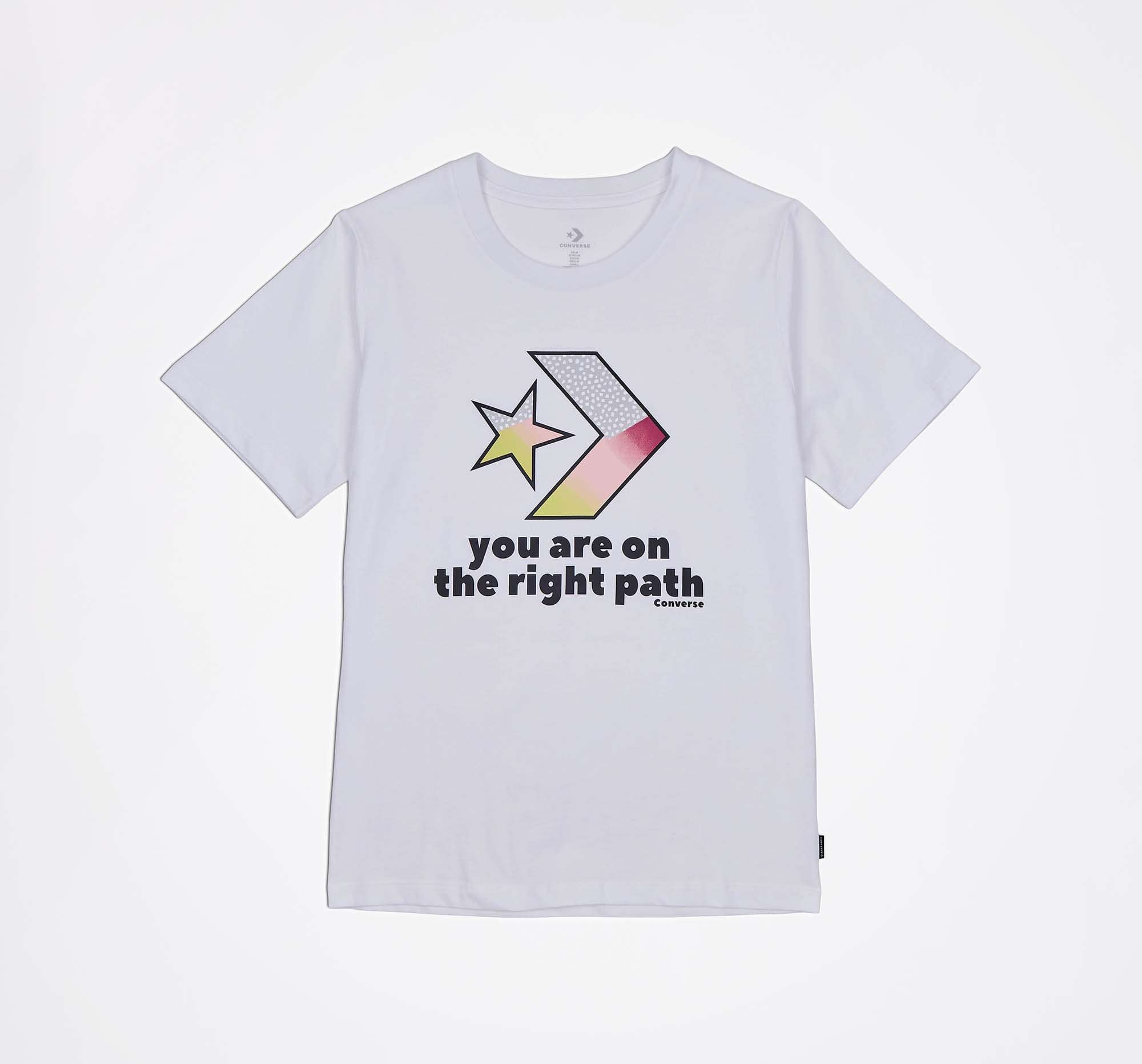 Damska Koszulka You Are On The Right Path Star Chevron Classic Tee
