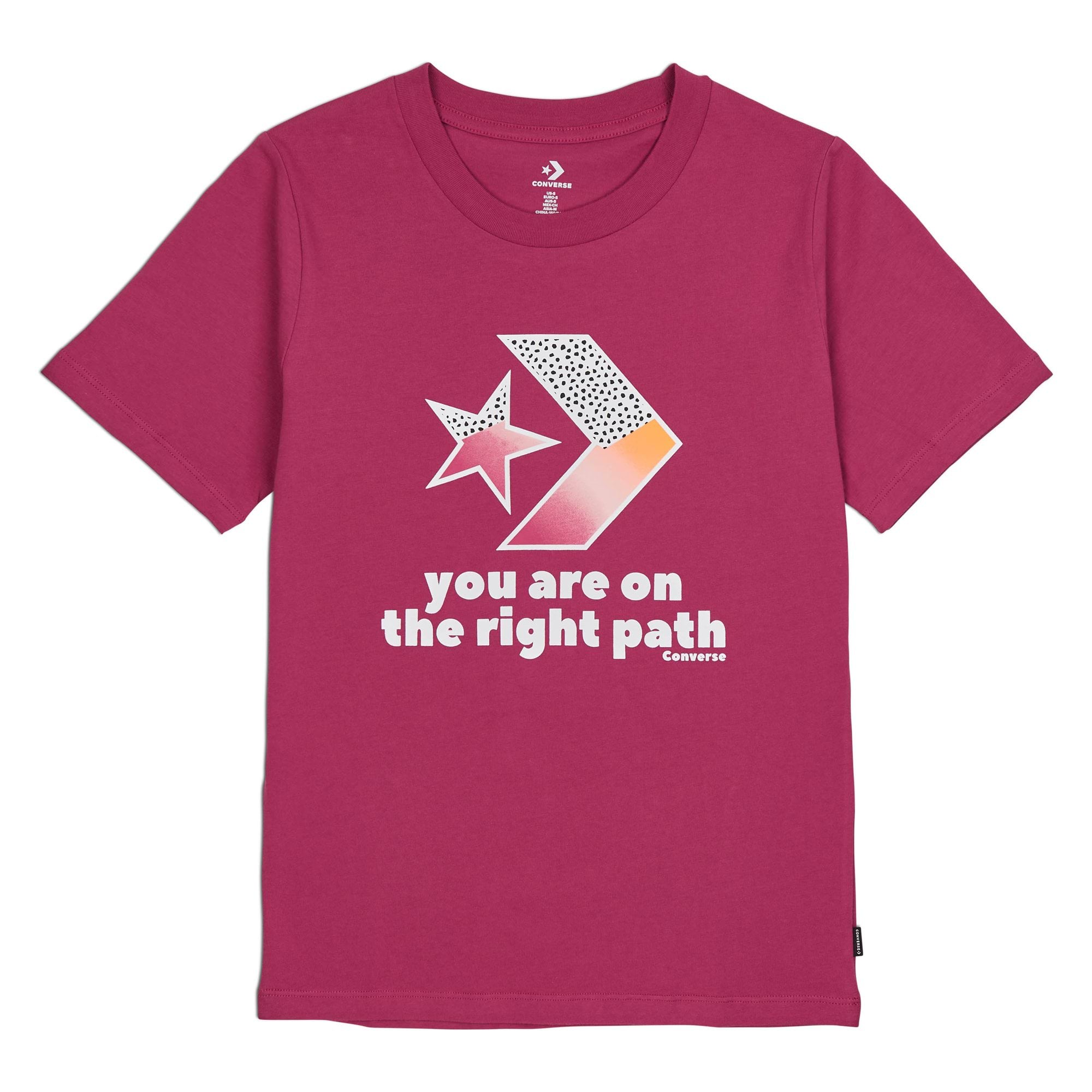 Damska Koszulka You Are On The Right Path Star Chevron Classic Tee