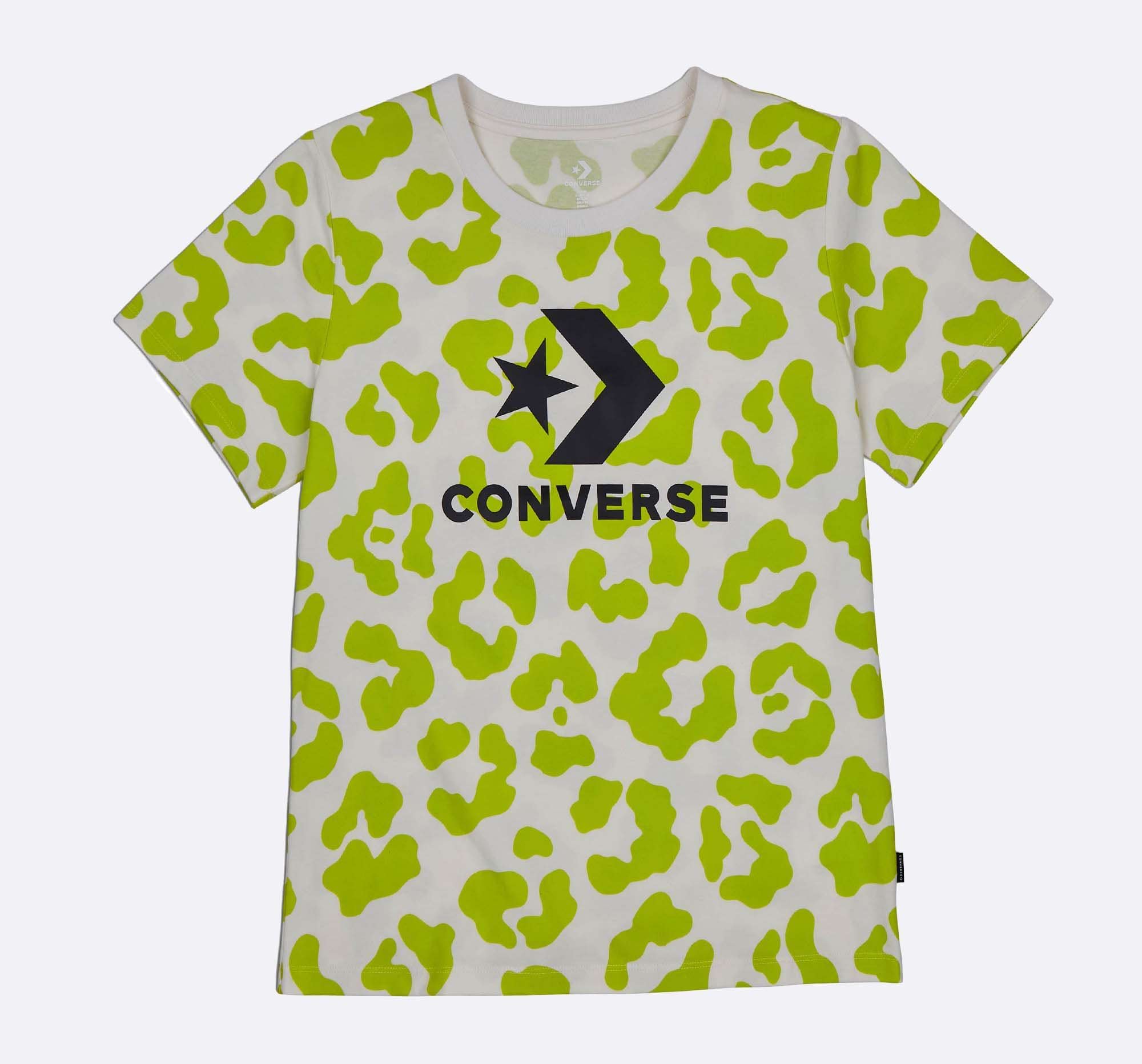 Damska Koszulka Exploded Leopard Stand Out All Over Print Classic Tee