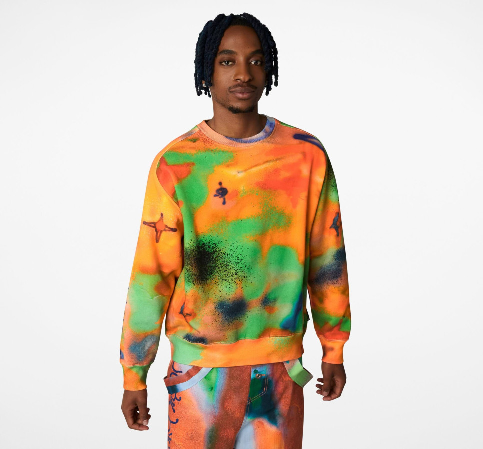Converse Shapes x Come Tees Fleece Crew-Multicolor-I