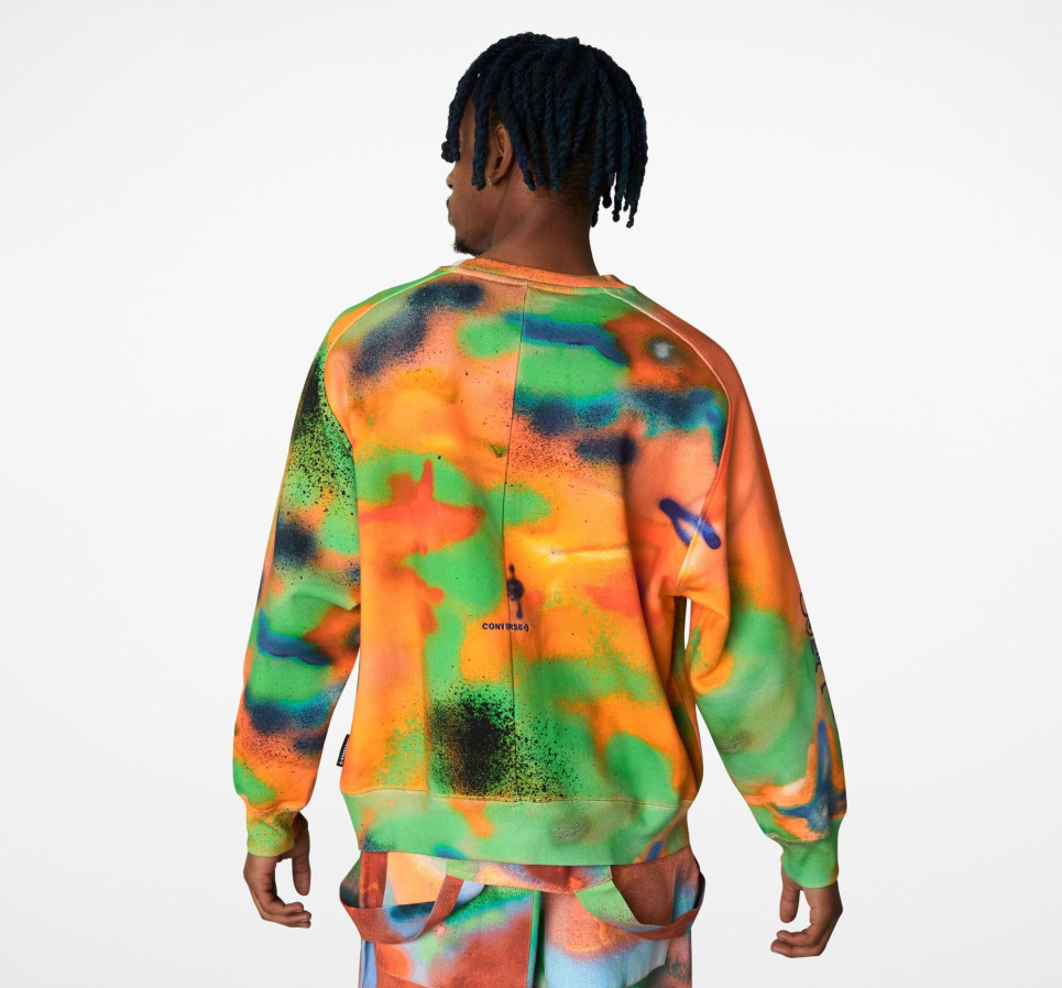 Converse Shapes x Come Tees Fleece Crew-Multicolor-I