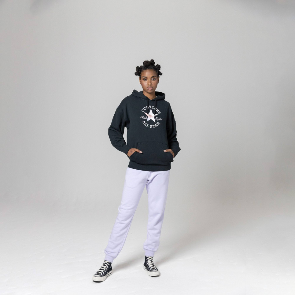Chuck Taylor All Star Patch Oversized Hoodie