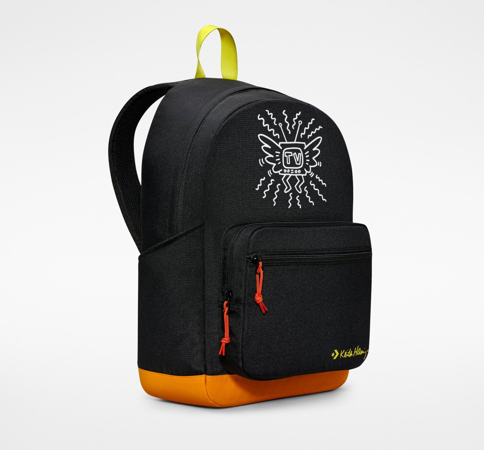 Converse x Keith Haring Go 2 Backpack-Black-One size