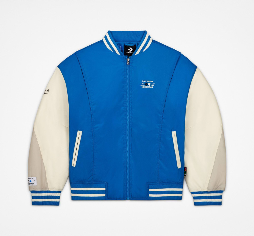Converse x ADER ERROR SHAPES Varsity Jacket-Blue-XS