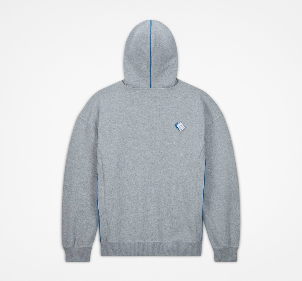 Converse x ADER ERROR SHAPES Pullover Hoodie-Grey-XXS