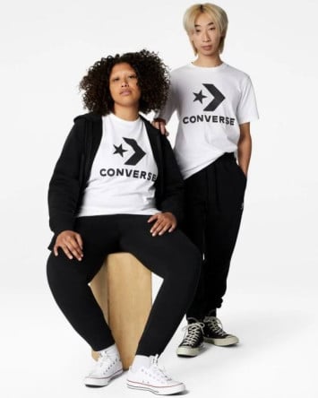 Koszulka Converse Go-To Star Chevron Logo Standard-Fit