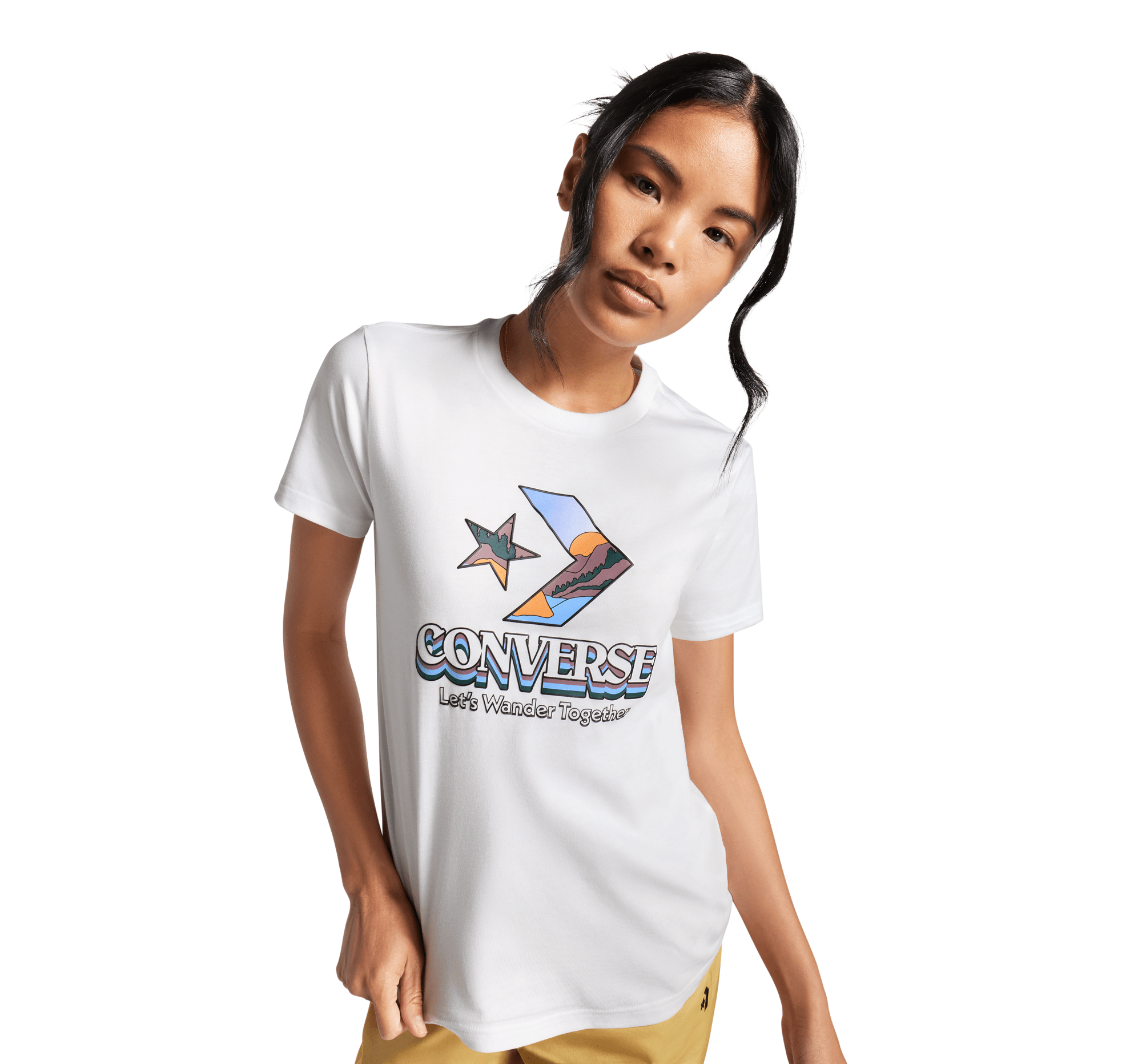 Koszulka damska Star Chevron Mountain Graphic