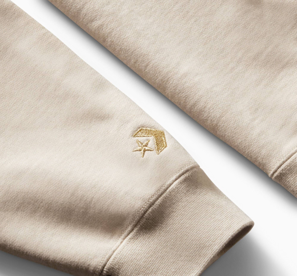 Converse x LFC Mock Neck Sweater-Cream-S
