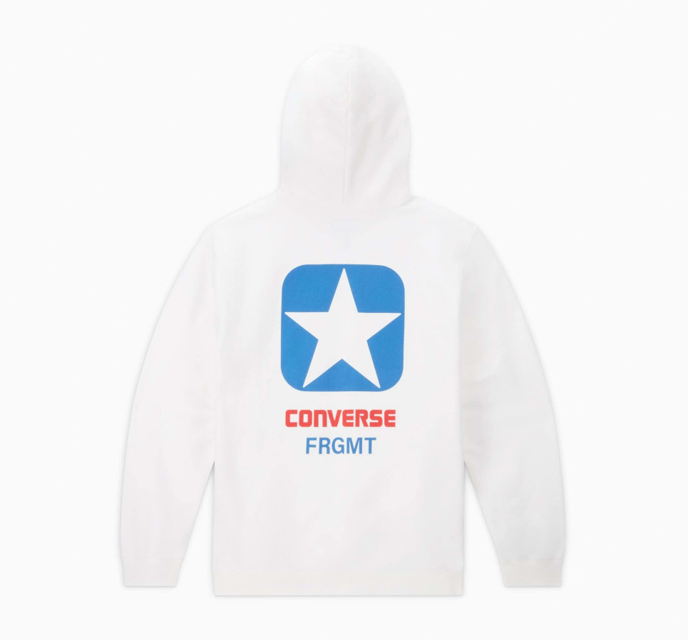 Converse x FRGMT Hoodie-White-XS