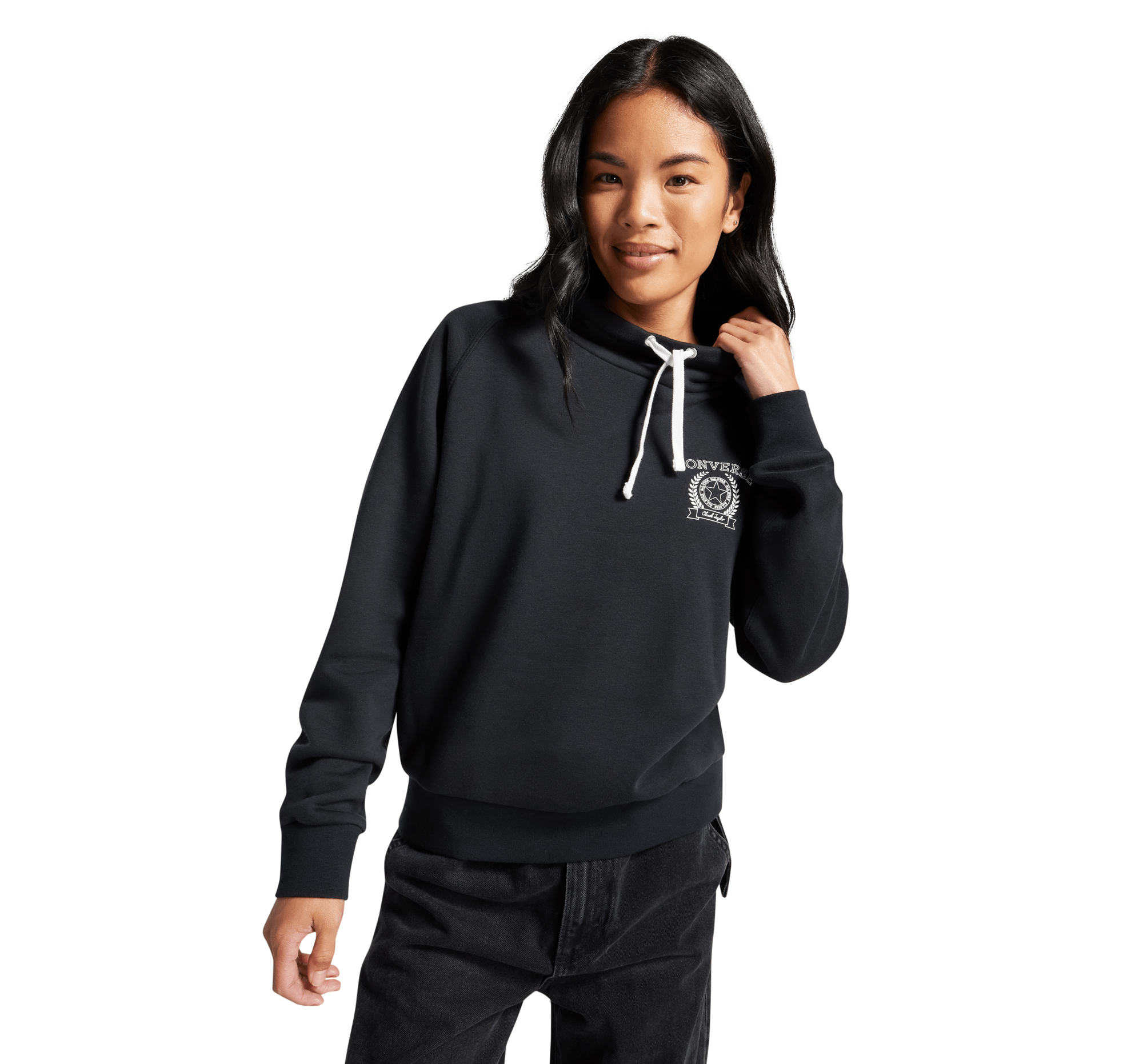 Bluza damska Retro Chuck Taylor Mock Neck
