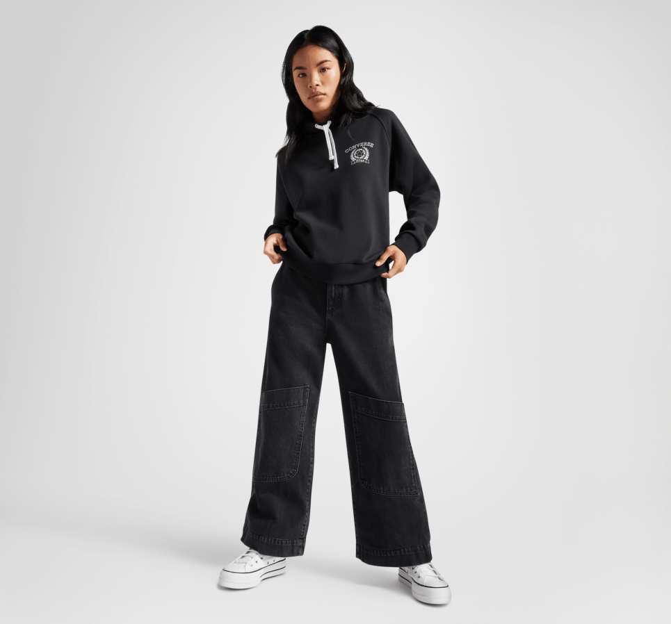 Retro Chuck Taylor Mock Neck Pullover