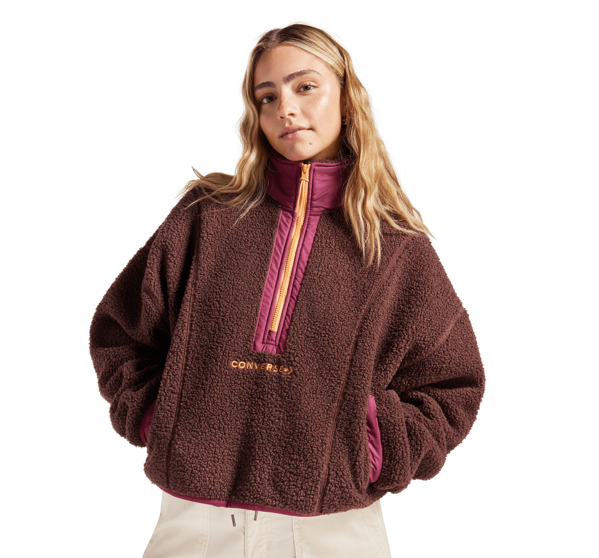 Bluza damska Sherpa Half Zip