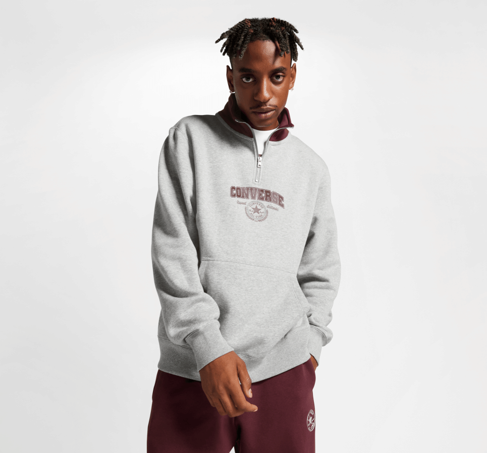 Retro Quarter Zip Sweatshirt
