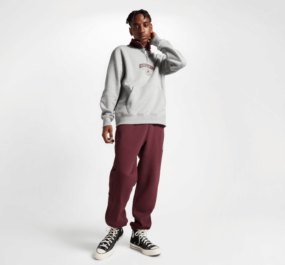 Retro Quarter Zip Sweatshirt