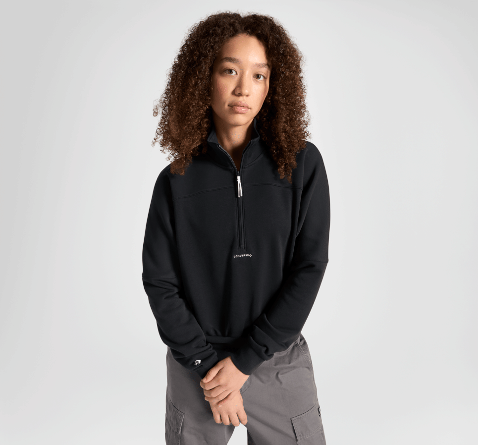 French Terry Half Zip