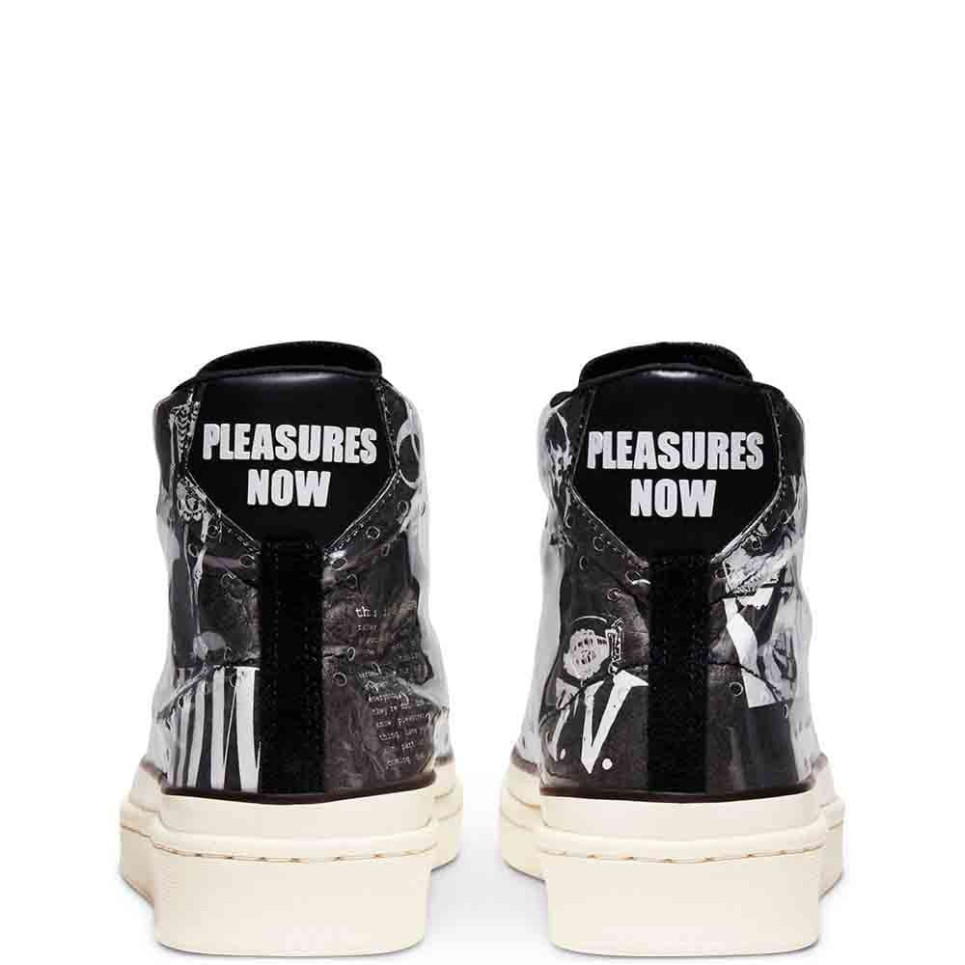 Converse x Pleasures Pro Leather -38.5-Black