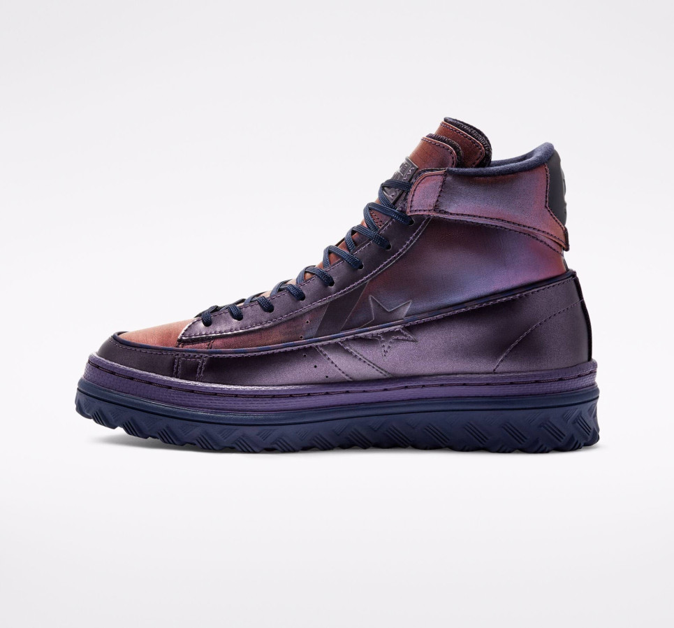 Metallic Vis Pro Leather X2-37-purple