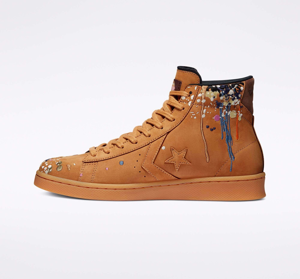 Converse x Bandulu Pro Leather-Brown-41