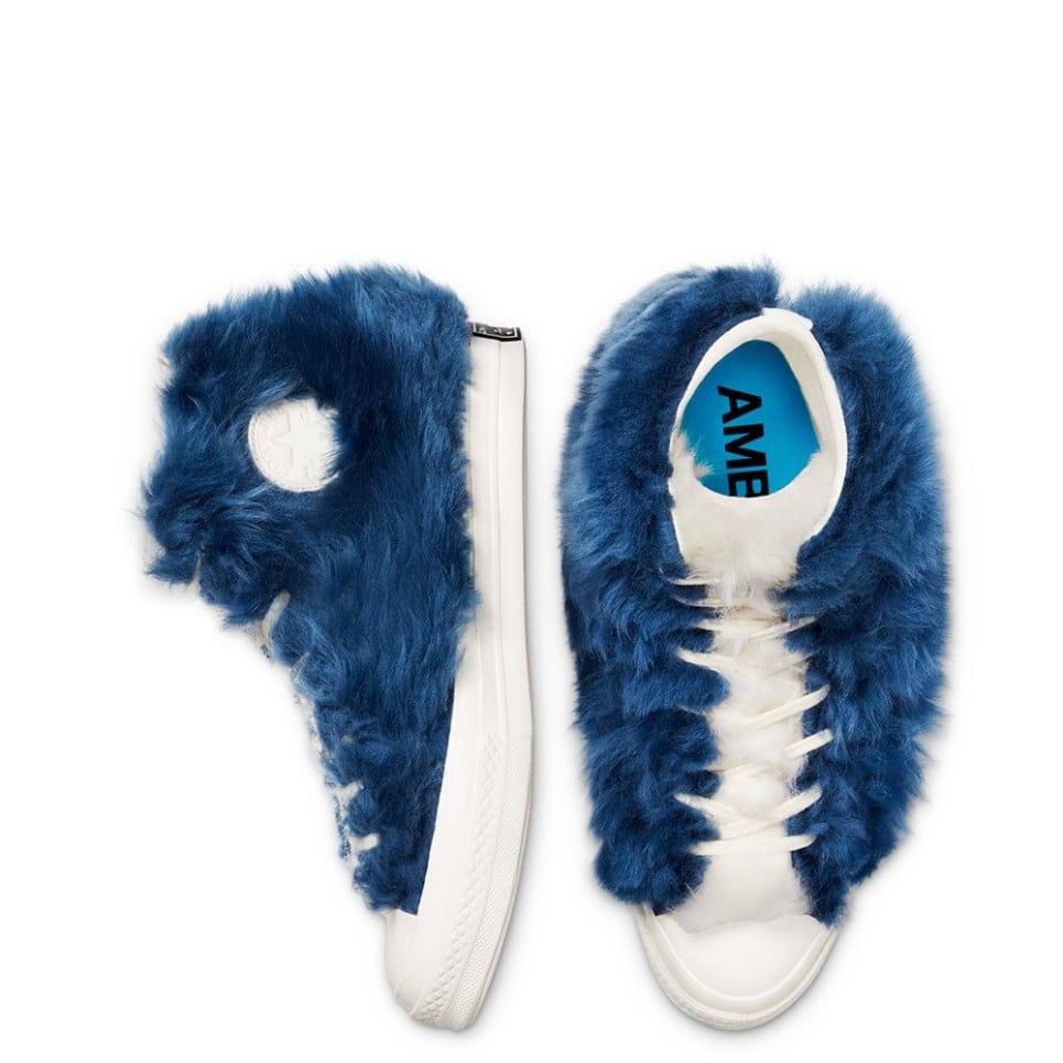 Converse x Ambush Chuck 70 Fuzzy High Top-Navy-36