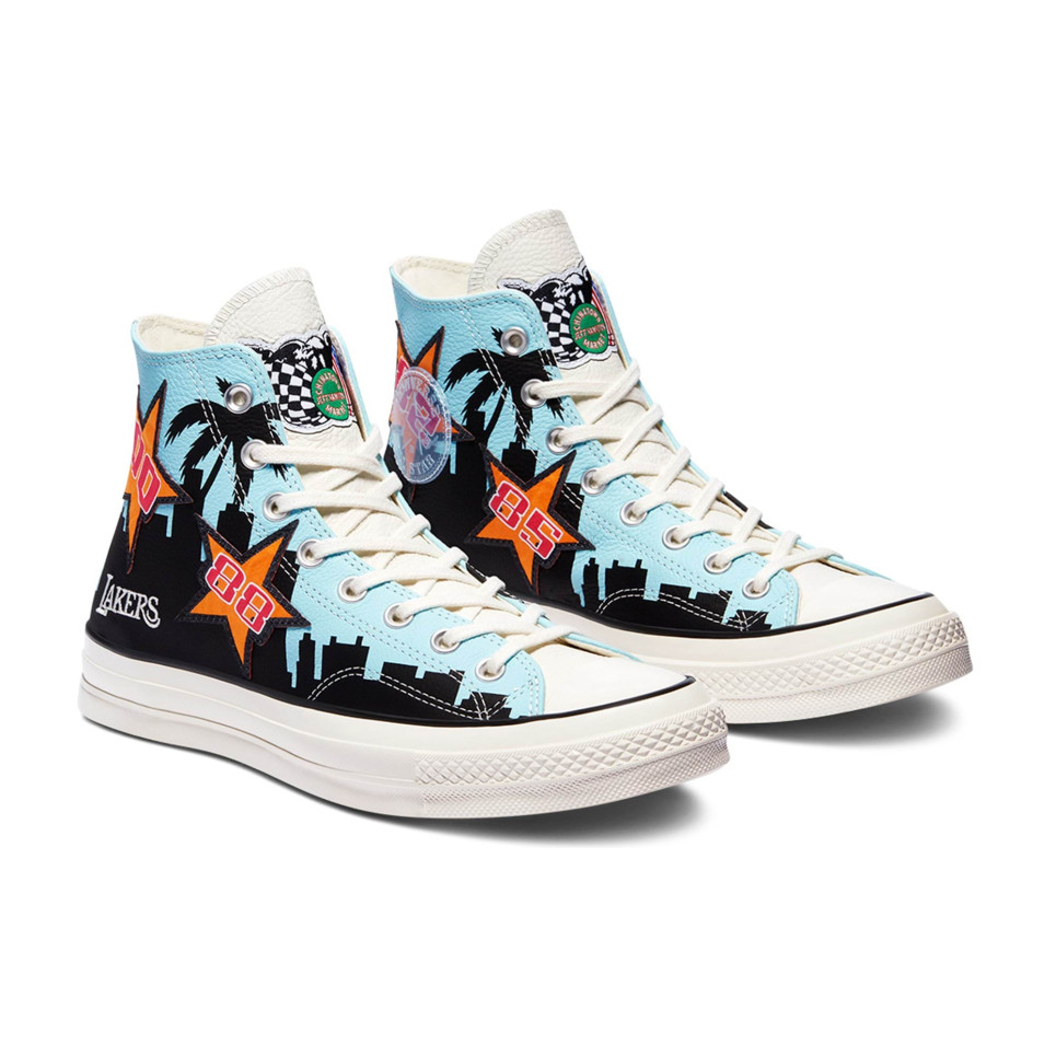 Converse x Chinatown Market "Lakers Championship Jacket" Chuck 70-Multicolor-41