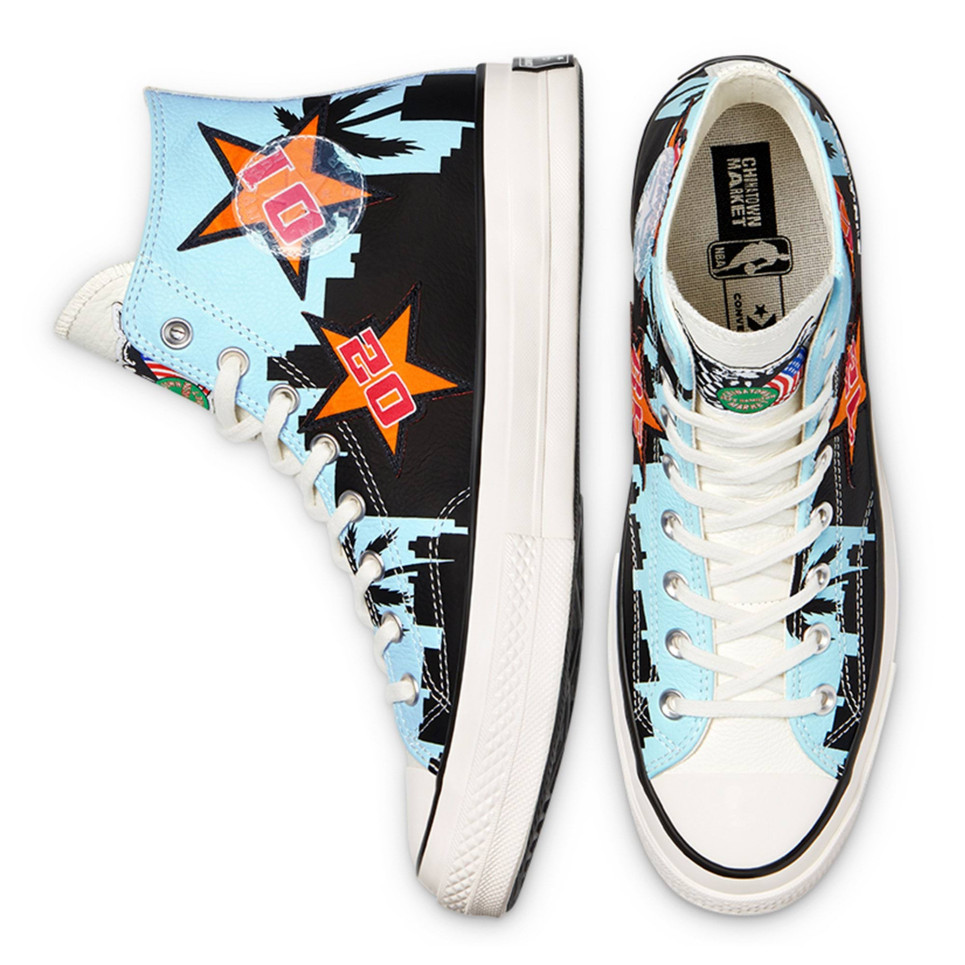 Converse x Chinatown Market "Lakers Championship Jacket" Chuck 70-Multicolor-41