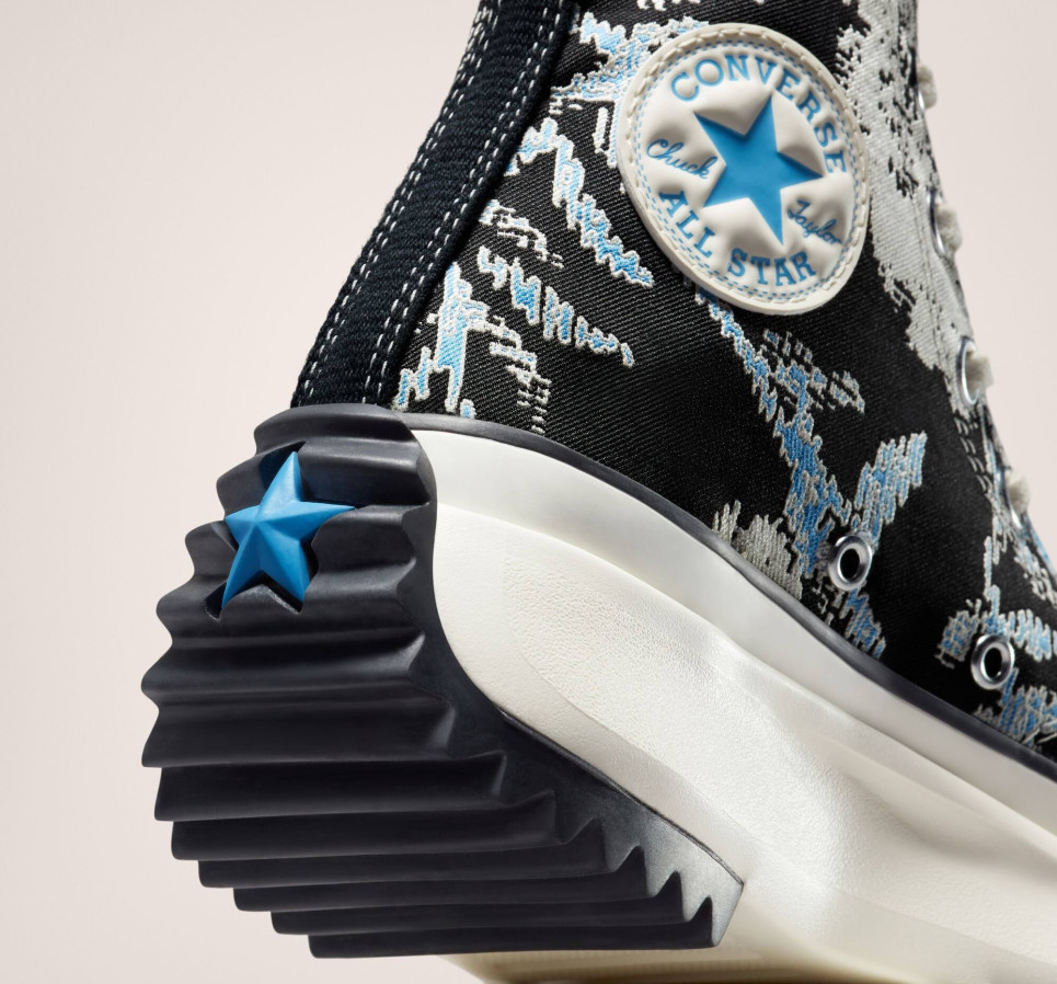 Hybrid Floral Run Star Hike-Navy-36