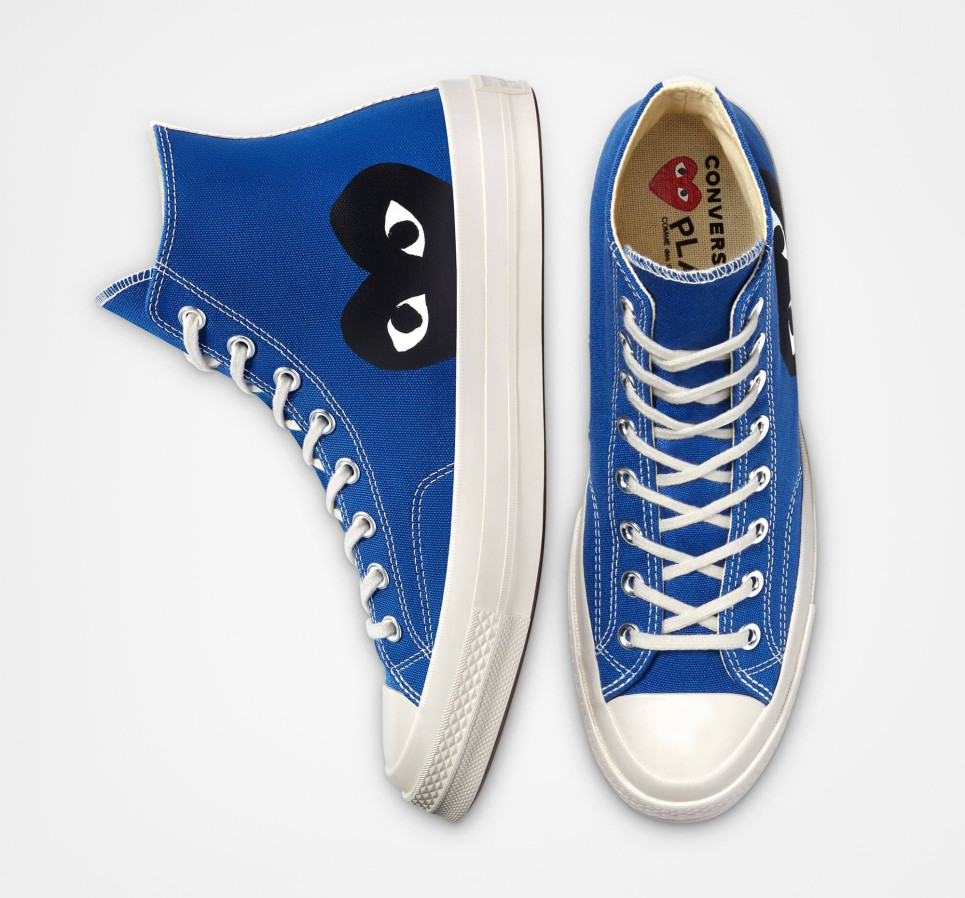 Converse x Comme des Garçons PLAY Chuck 70-Blue-37